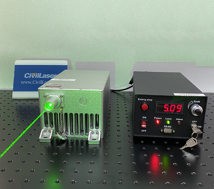 High-Quality Beam Reliable Performance 532nm 5W DPSS Laser MGL-V-532A-5W