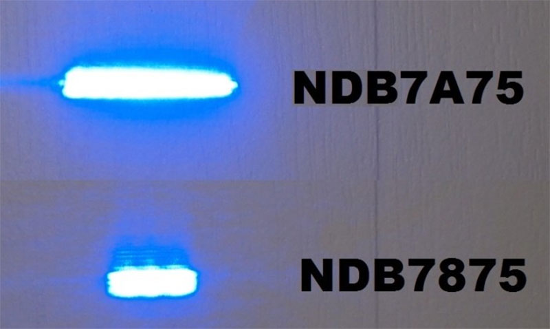 450nm 448nm 3500mW Laser Diode NDB7A75 Nichia