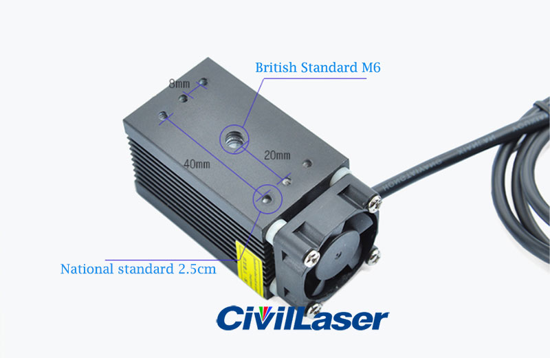 660nm 250mw semiconductor laser High Power Red laser