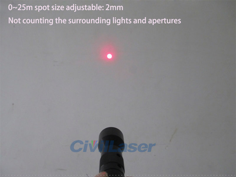 ultra small spot size Perfect Circular laser module