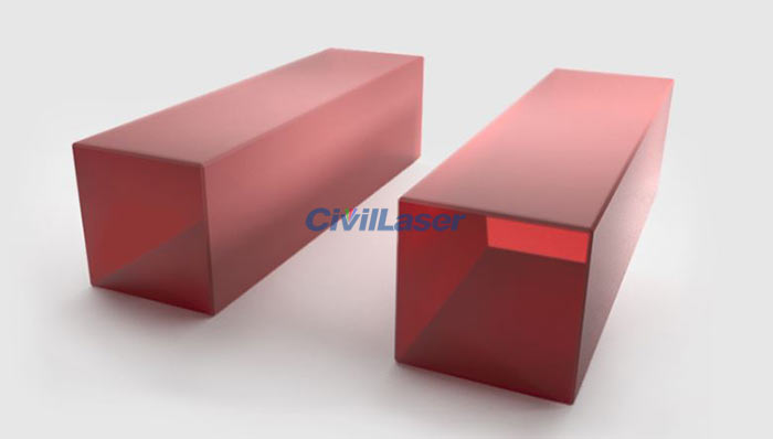 Ti:Sapphire Crystal Titanium Doped Sapphire Laser Crystal Customizable