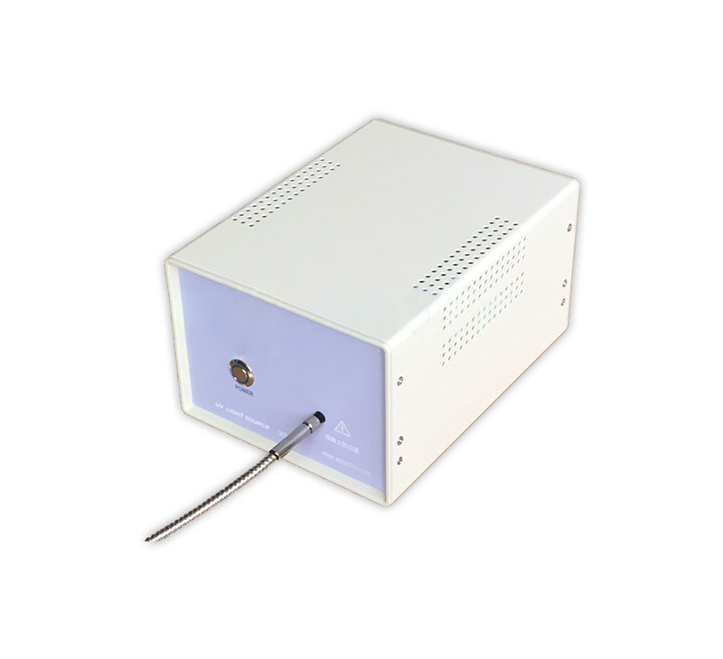 Ultraviolet deuterium lamp source D-2000 Optical fiber interface output Deep UV measurement