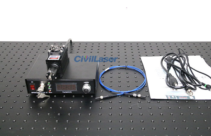 405nm 80mW Blue-Violet Fiber coupled laser