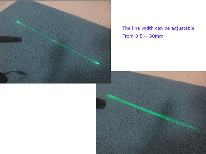 520nm 50mw Line green laser module