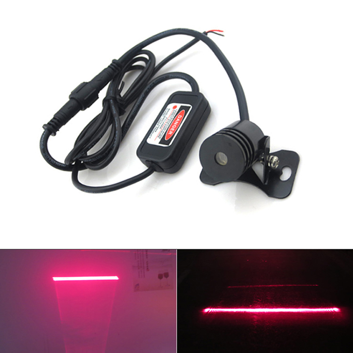 Car specific Red Laser Fog lamp General Car laser 660nm 300mw DC 6V~37V - Click Image to Close