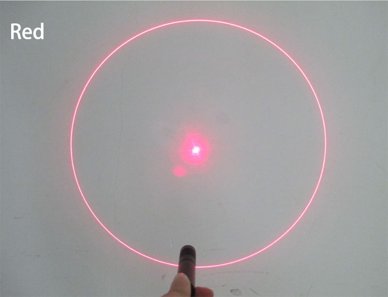 High Power Circle laser with center point