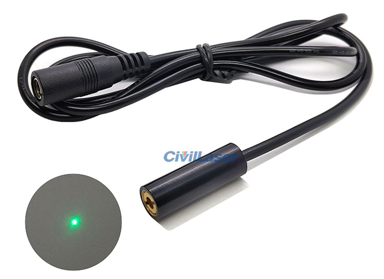 520nm 1mW~20mW Green Laser Module Focus Adjustable Dot Laser Locator ...