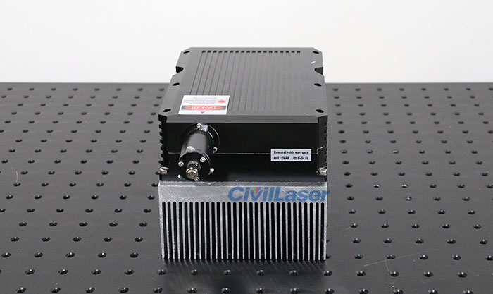 530nm±2nm 15W High Power Green Laser Coupled Optical Fiber Output