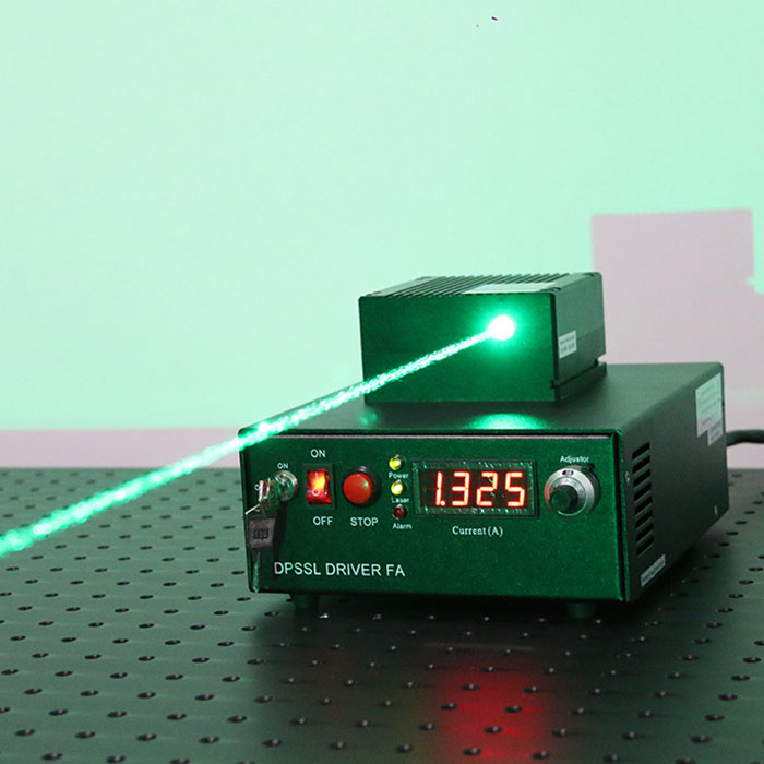 High precision 530nm±0.5nm 1800mw green laser Lab Research Laser