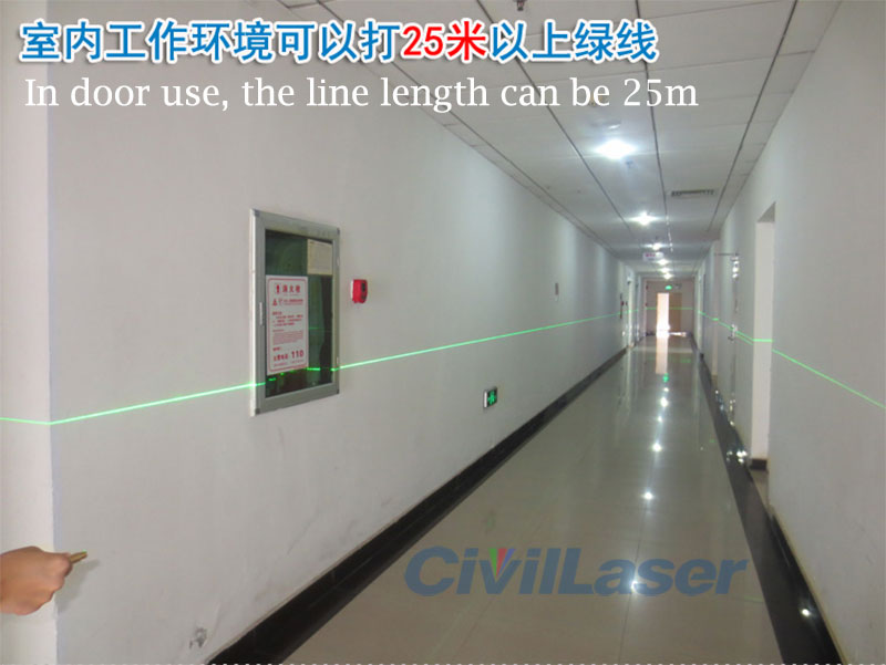 520nm 50mw High Stable Green line laser module 