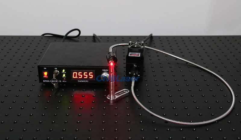 638nm 480mW Fiber coupled laser with power supply