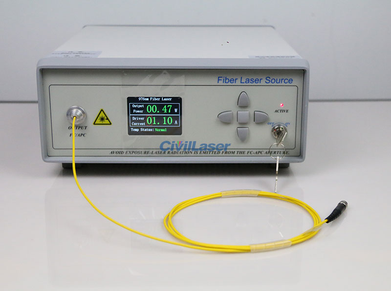 976nm 25W High Power Multi-mode Fiber Coupled Pump Laser Desktop Type ...