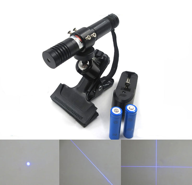 Upgrade version 450nm 100mw portable blue laser module Dot/Line/Crosshair