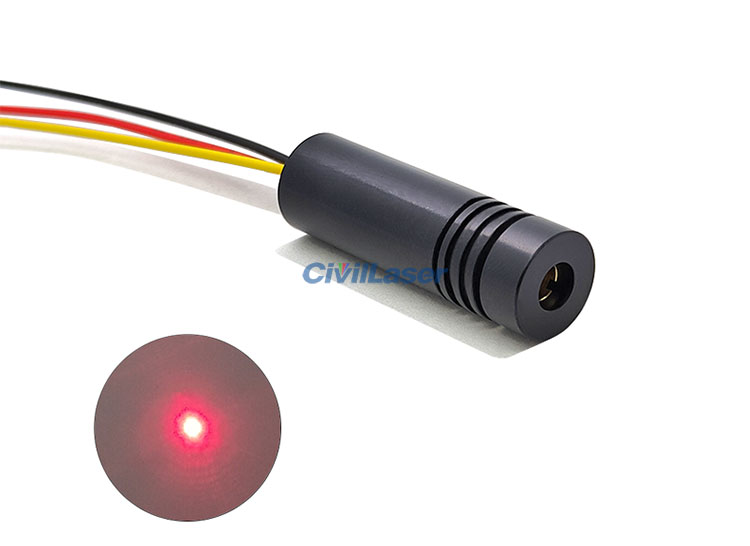 635nm 5mW~100mW Red Dot TTL Laser Module Focus Adjustable Φ12X40mm