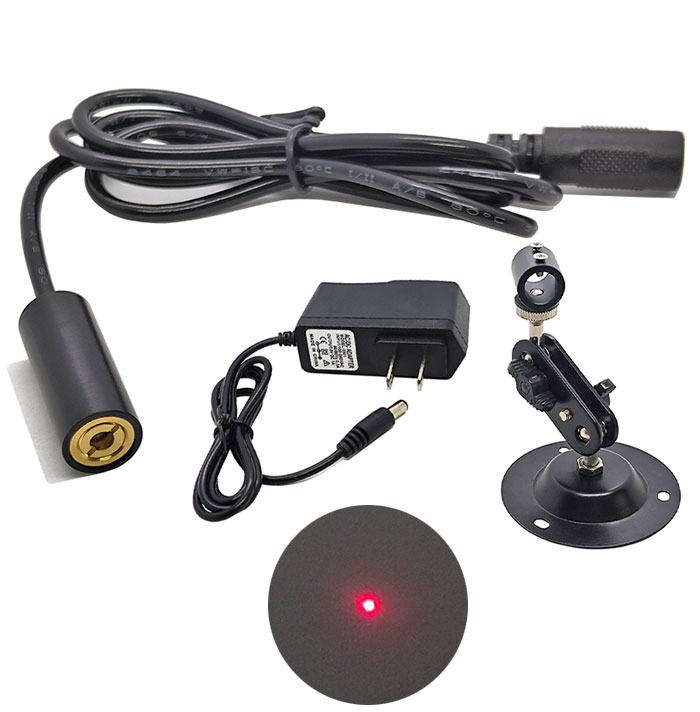 650nm 1mW/5mW/10mW Ultra-Small Spot Red Laser Module Focus Adjustable Φ12X30mm