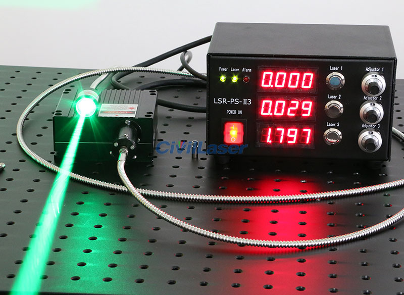 638nm 520nm 450nm 3.2W 3IN1 RGB Laser High Power White Fiber Coupled Laser