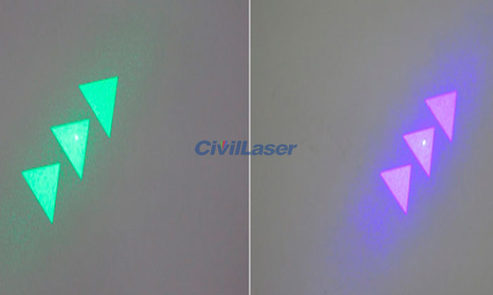 14.8° Laser Diode Module Three Arrows Red/Green/Blue Special Laser