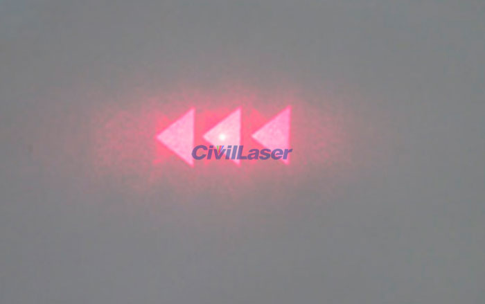 14.8° Laser Diode Module Three Arrows Red/Green/Blue Special Laser
