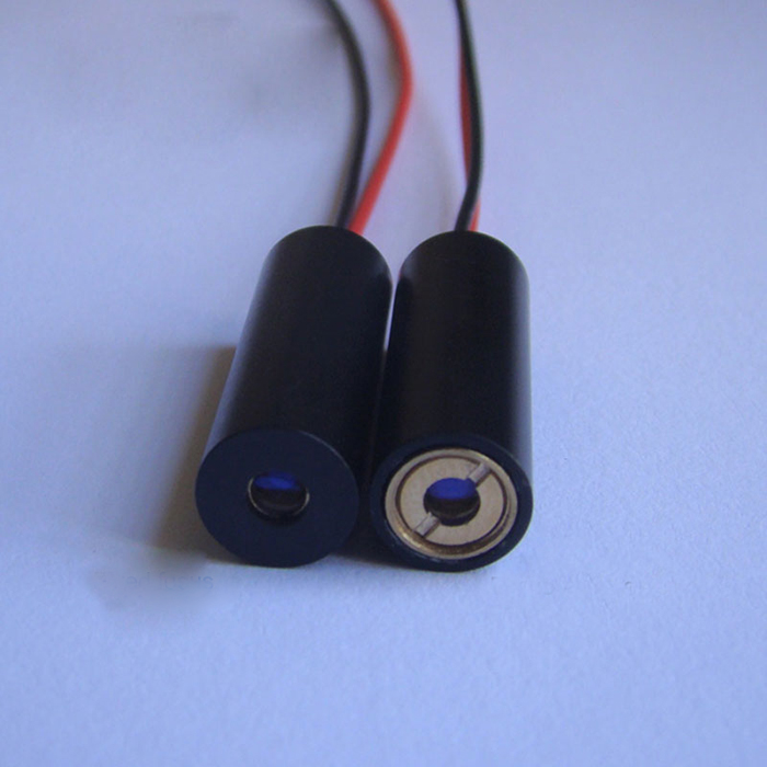 2W 450nm Blaues Lasermodul – Fokussierbar, Mit TTL & Treiber, 12V, Inkl. Adapter – Für Schneidarbeiten & Industrie