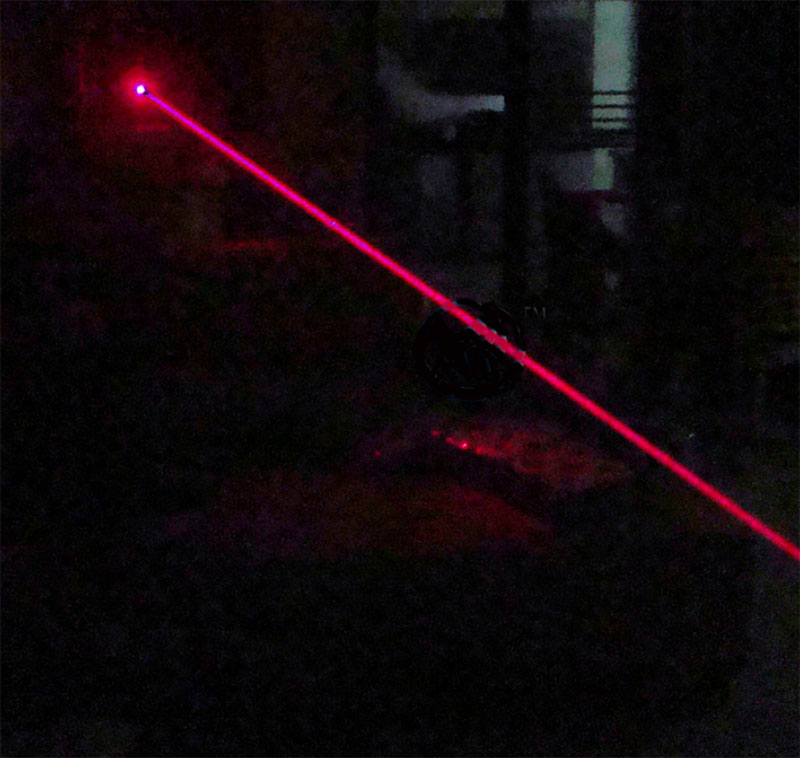 Wide voltage Red laser module