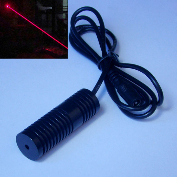 655nm 250mw Red laser module Wide voltage 5V 12V 24V High power chamber of Secrets escape laser