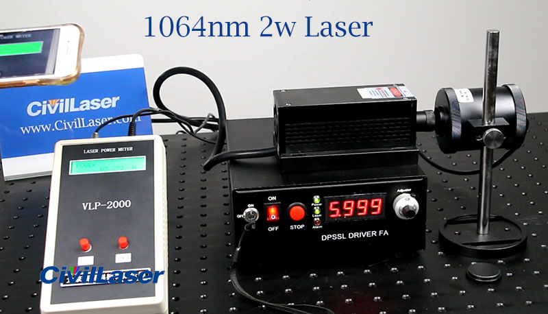1064nm 2w laser
