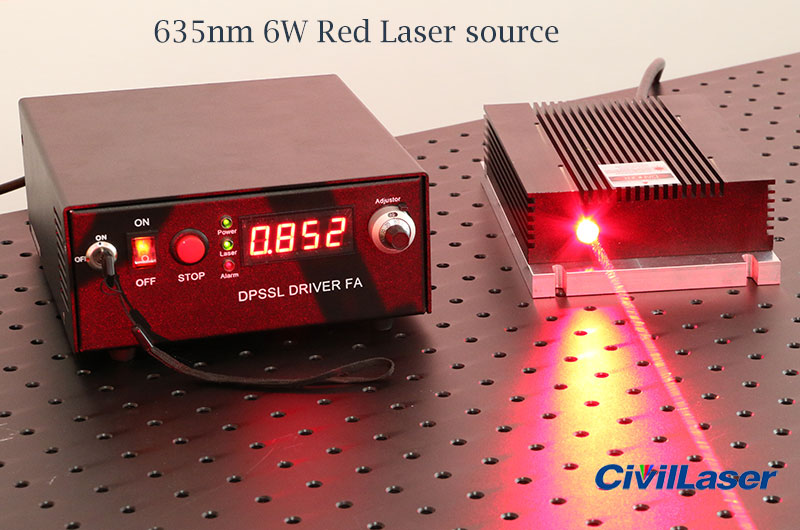635nm 6w Laser