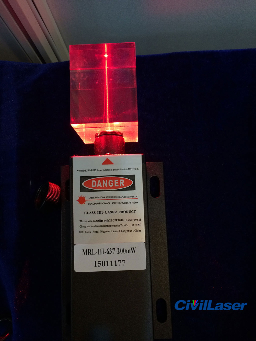 637nm 200mW Red Laser